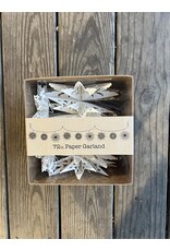 Paper Snowflake Garland 72in