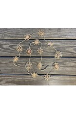 Stellen Straw Snowflake Garland