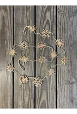 Stellen Straw Snowflake Garland