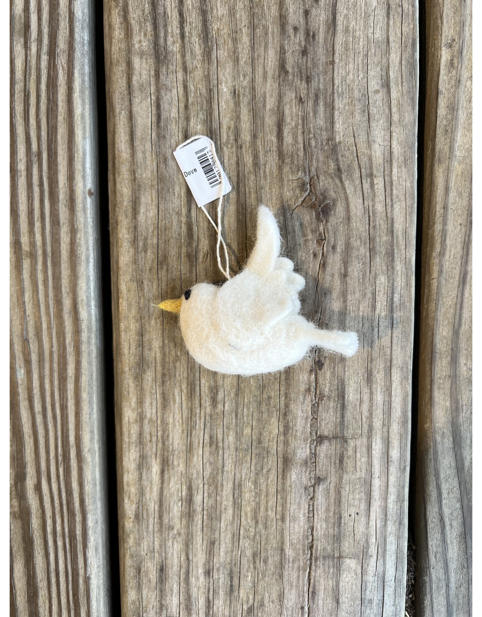 Felt Peace Dove Ornament