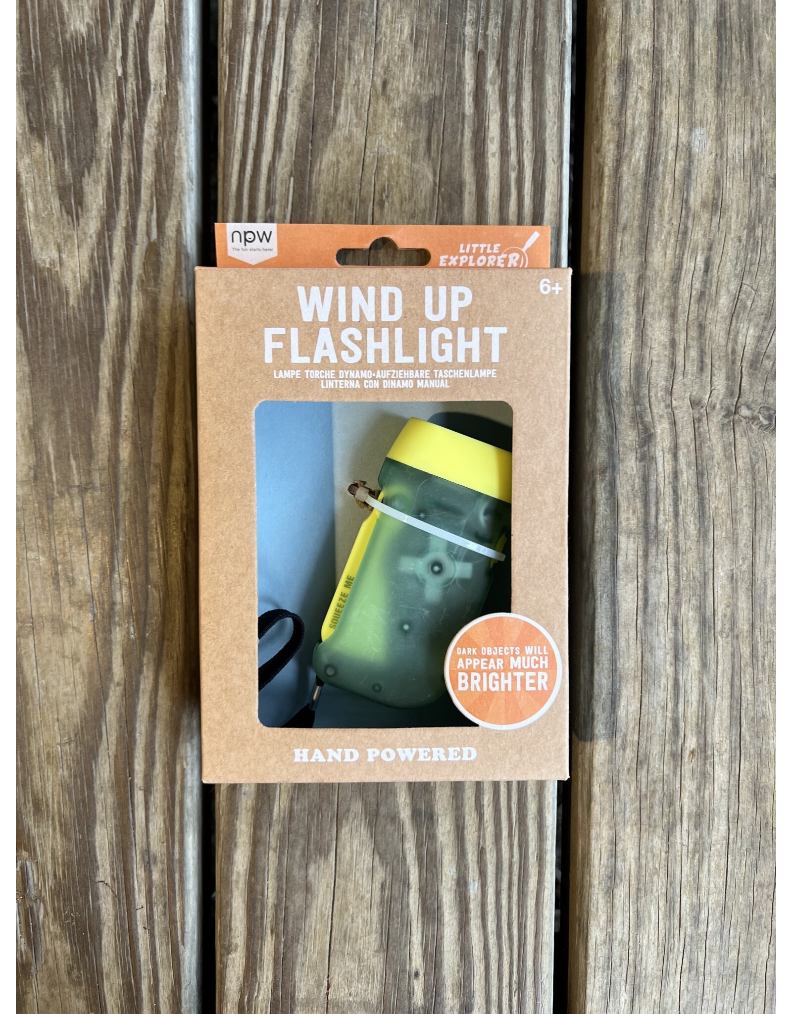 Pocket Wind Up Flashlight