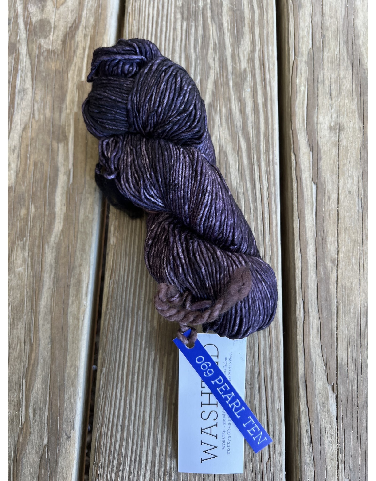 Malabrigo Washted - Pearl Ten WD069