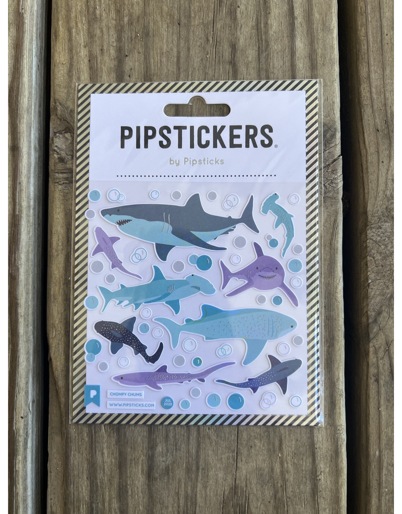 Chompy Chums Stickers - Sharks