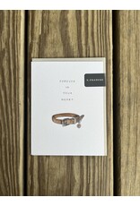 Pet Collar Sympathy Card