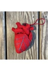 Felt Anatomical Heart