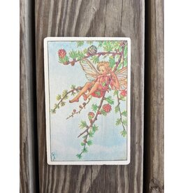 Larch Fairy Wood Postcard