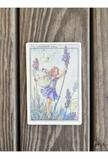 Lavender Fairy Wood Postcard