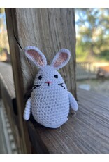 Crocheted White Bunny - Fair Trade