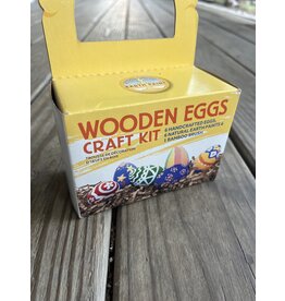 Wooden Eggs Craft Kit