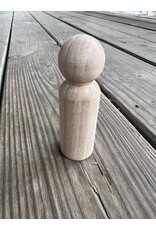 Large Wooden Peg Body 3.5in tall