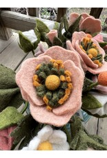 Felt Flower - Dusty Rose Peony