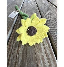 Felt Flower - Sunflower. Single