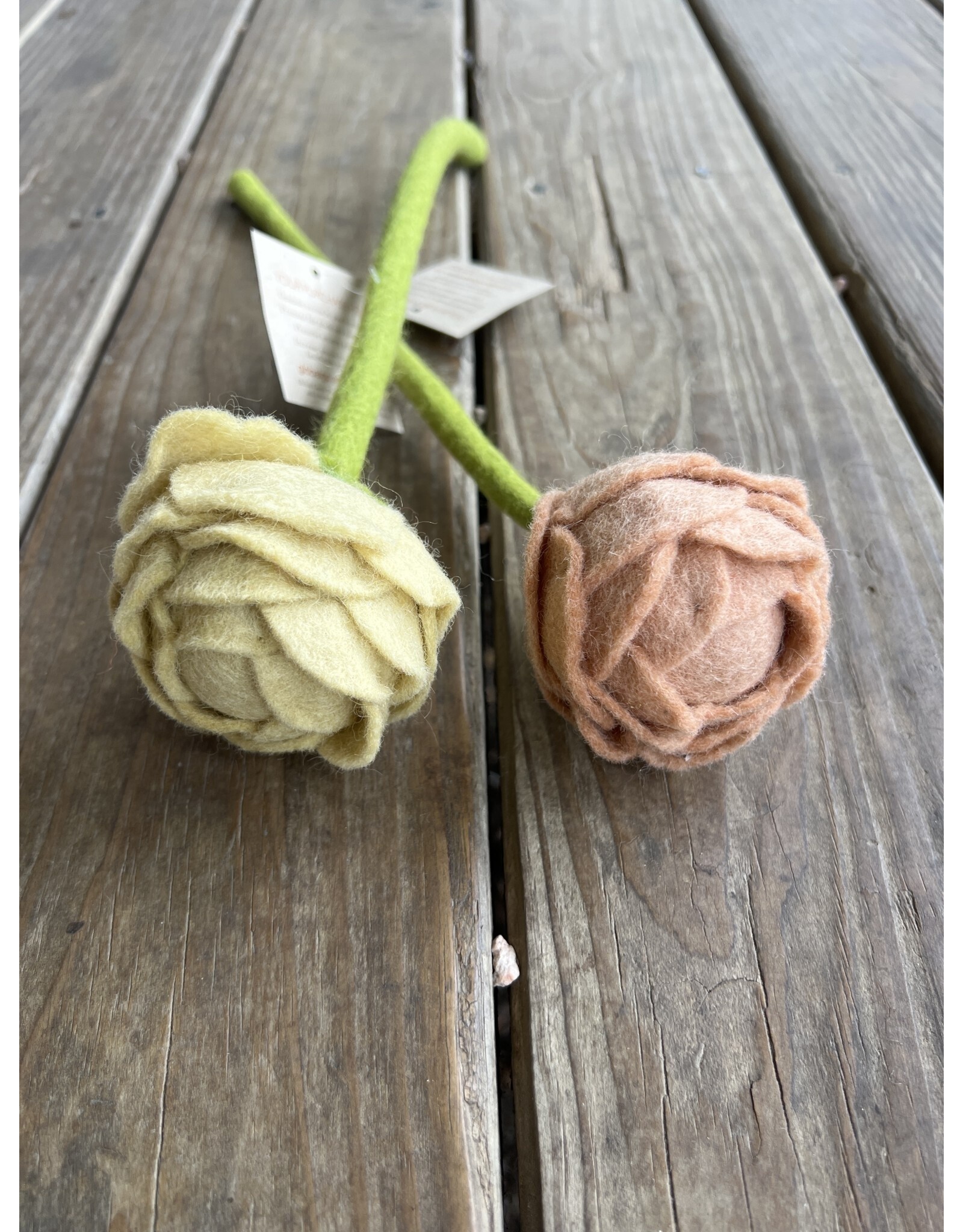 Felt Peony