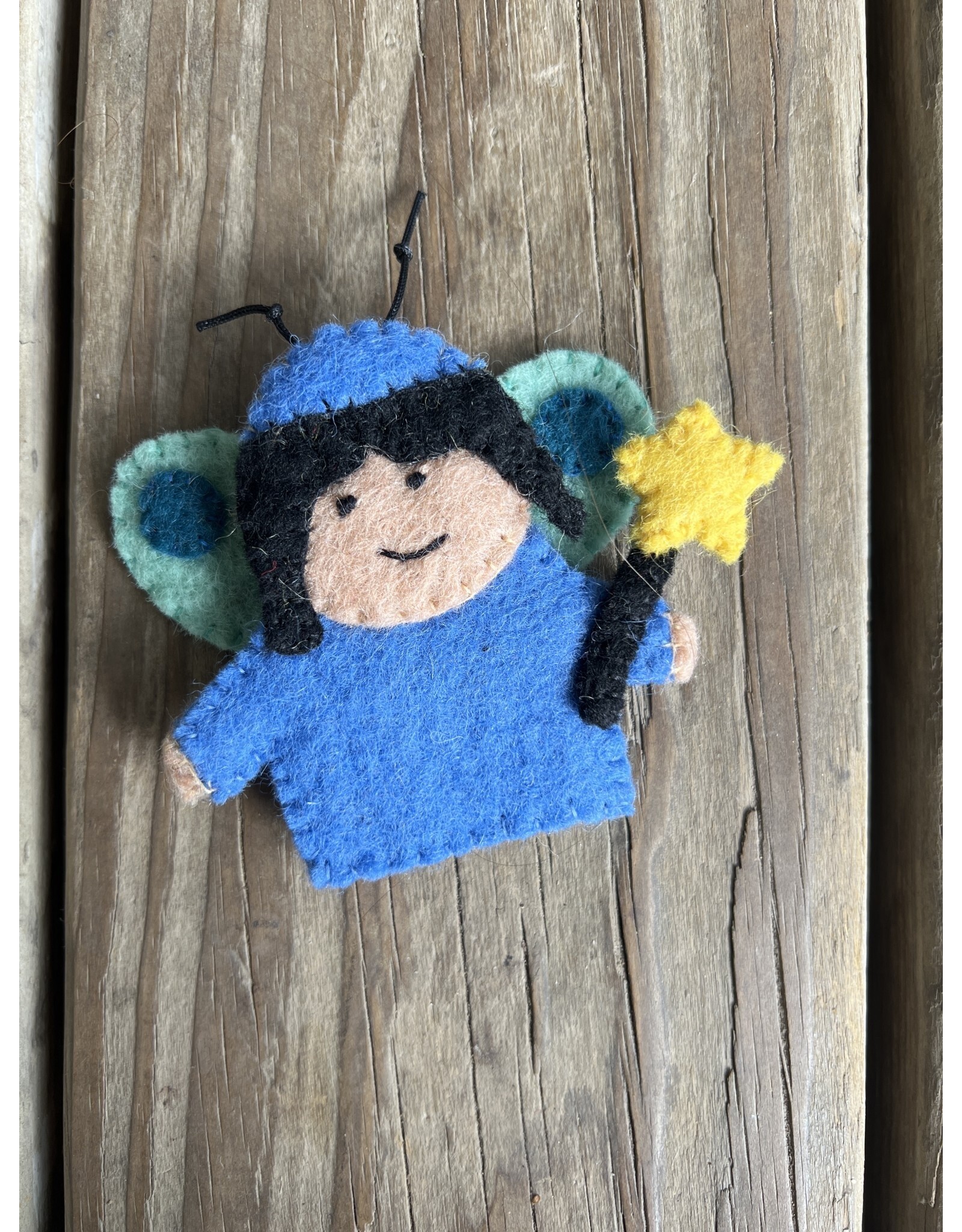 Blue Fairy Finger Puppet