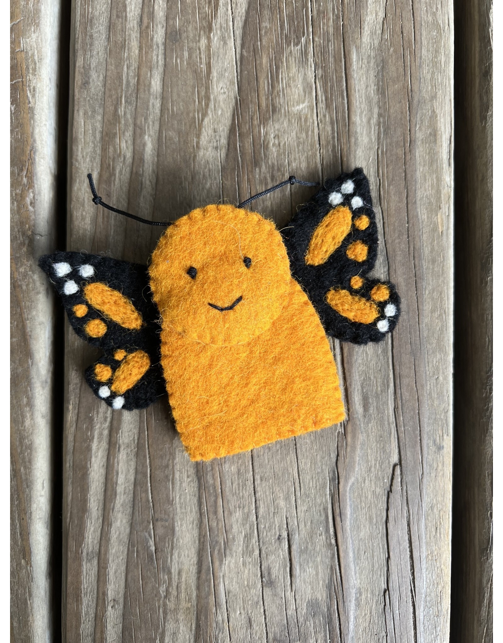 Monarch Finger Puppet