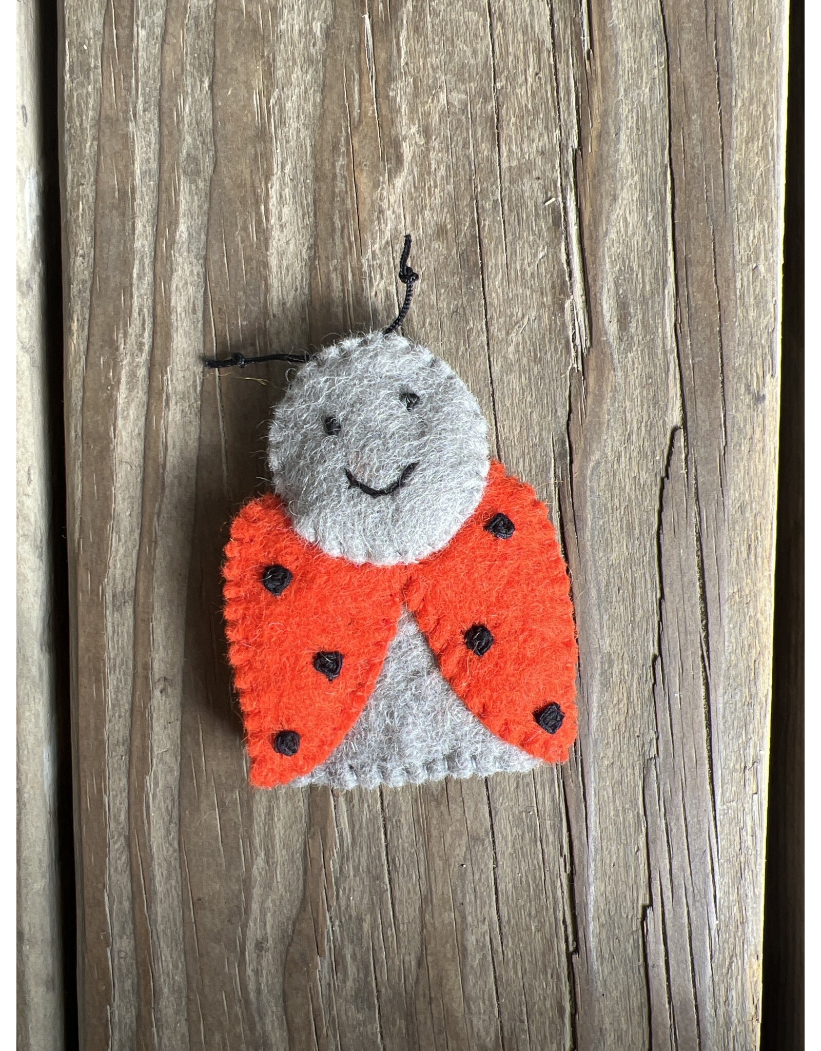 Ladybug Finger Puppet