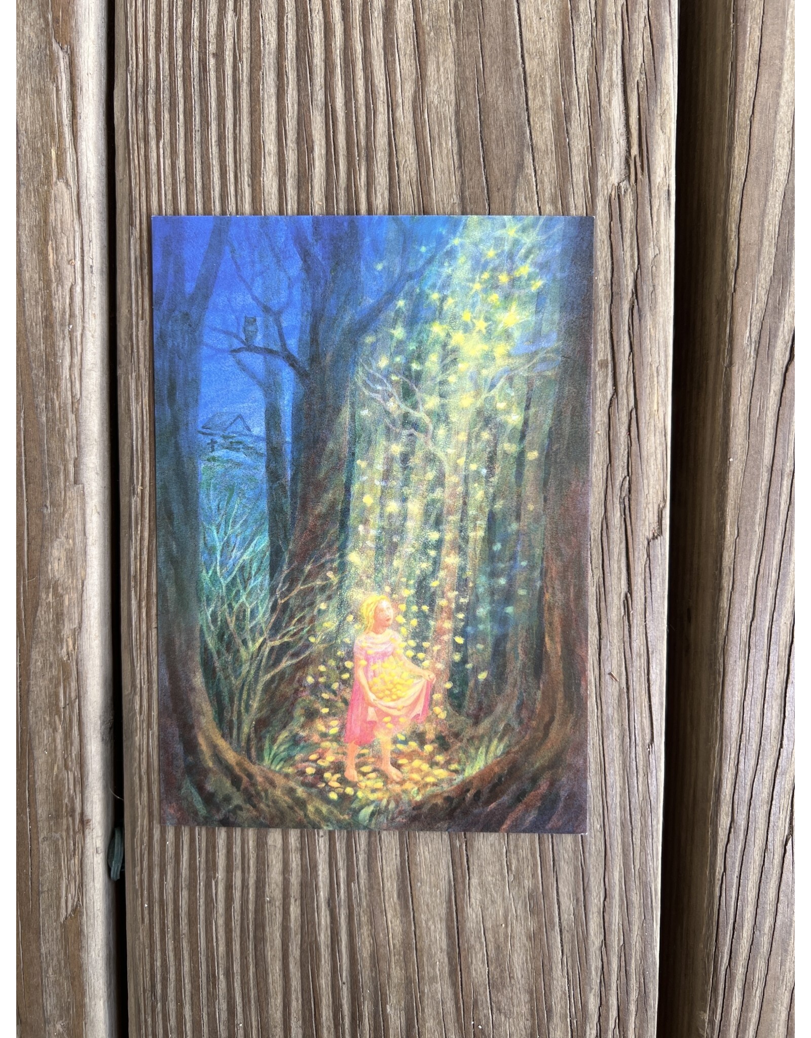 Star Gold Postcard. Gabriela de Carvalho