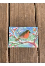 Winter Robin Postcard