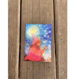 Dwarf in a Twinkling Starlight Postcard