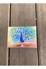 The Proud Peacock Postcard