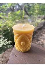 Kaleidoscope Beeswax Pillar 2.75 in. Local