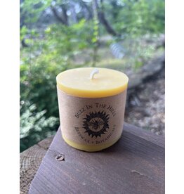 Beeswax Pillar Candle 2.75x3 Local