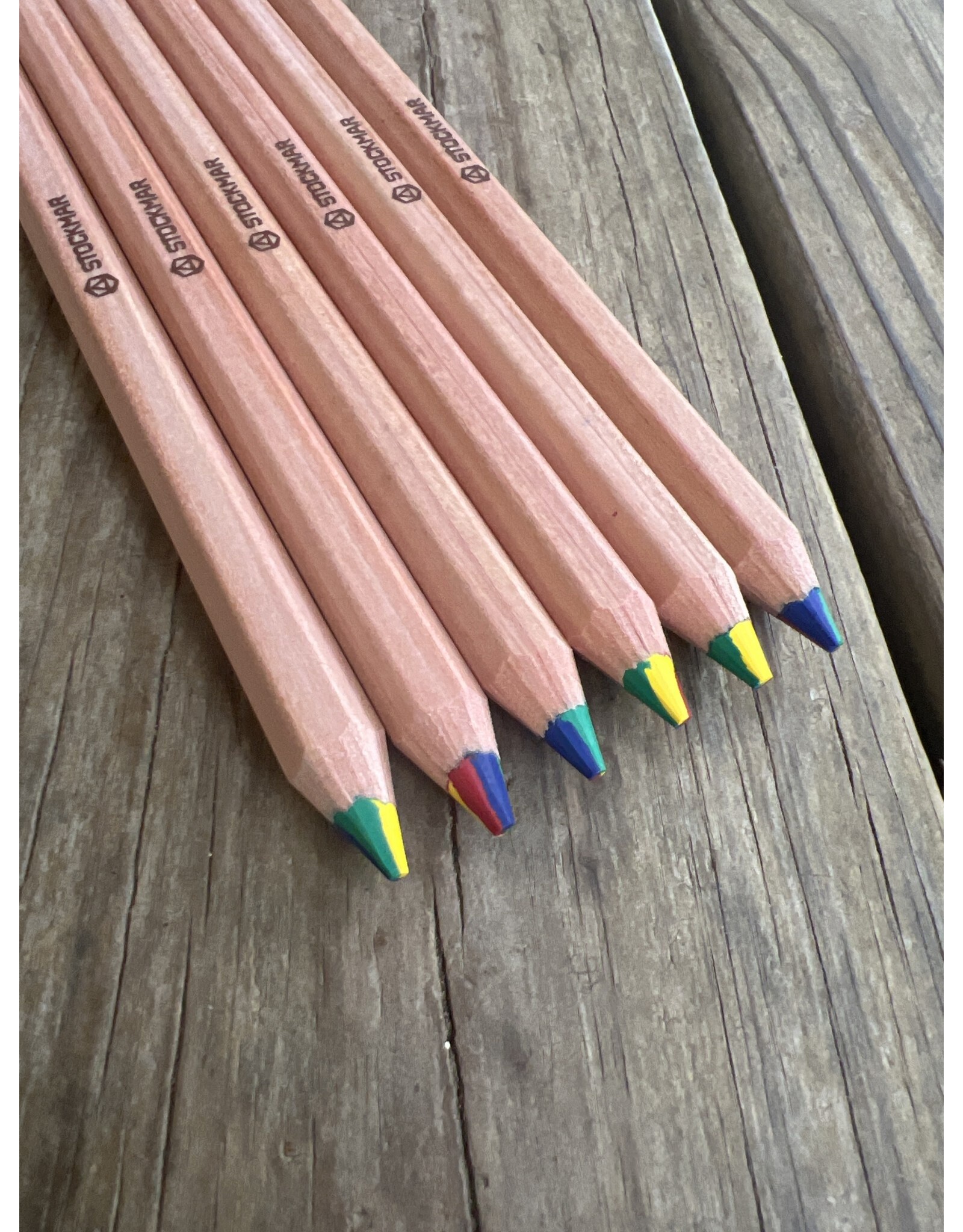 Stockmar 4 Color Hexagonal Pencil