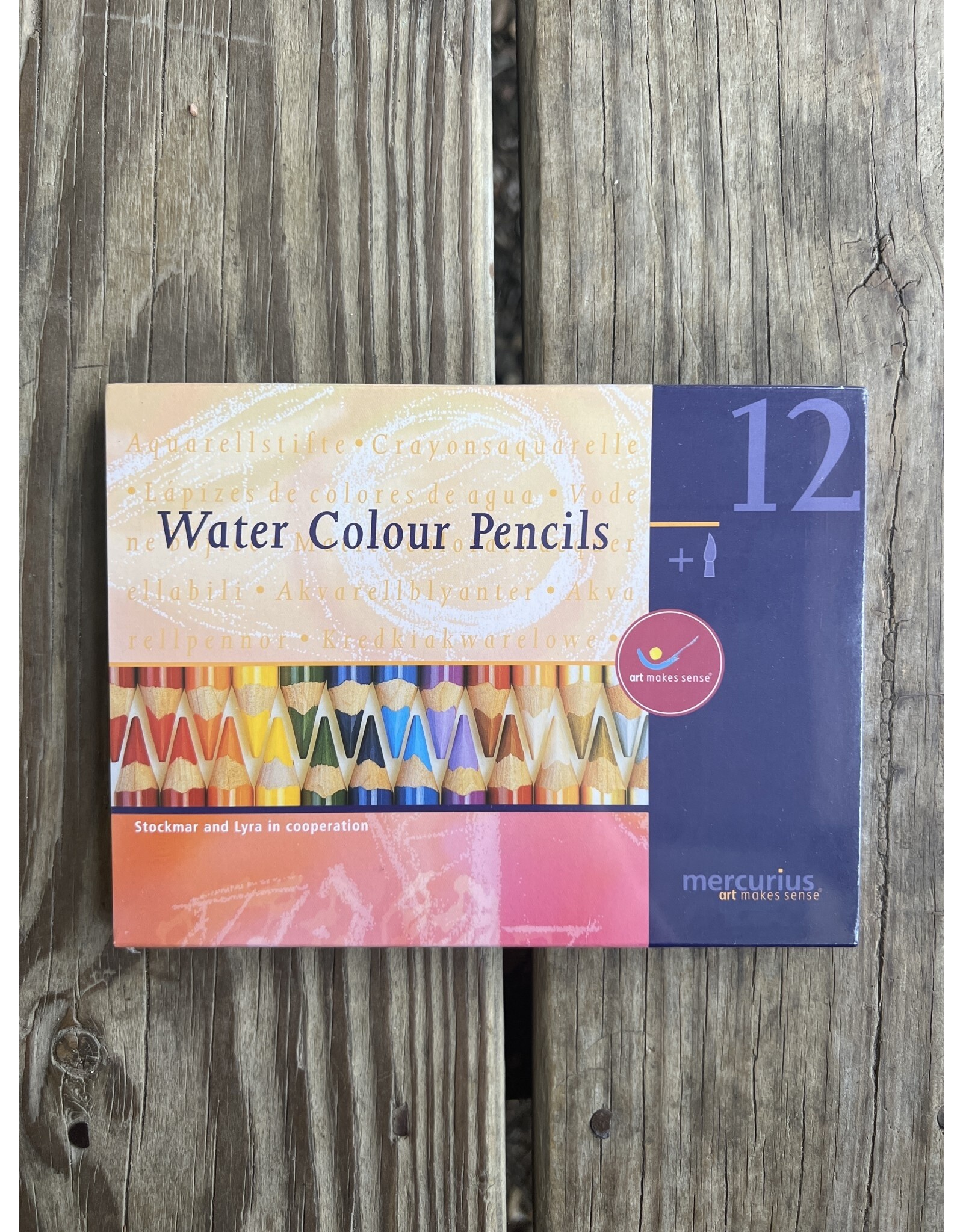 Art Makes Sense Water Colour Pencils - 12 Colors