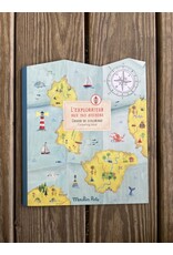 Explorer Theme Coloring and Sticker Book - Moulin Roty