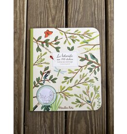 Botanist Theme Coloring and Sticker Book - Moulin Roty