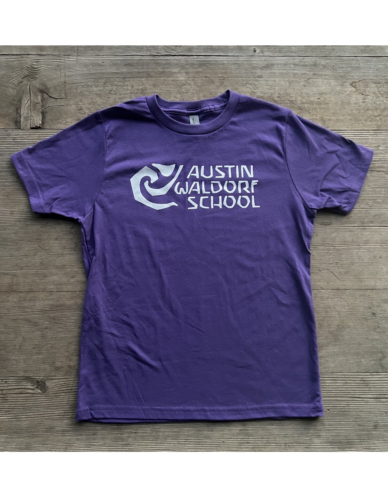 Austin Waldorf Youth Purple Cotton Short Sleeve Shirt