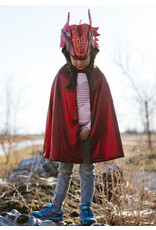 Ruby Metallic Dragon Cape. 5-6