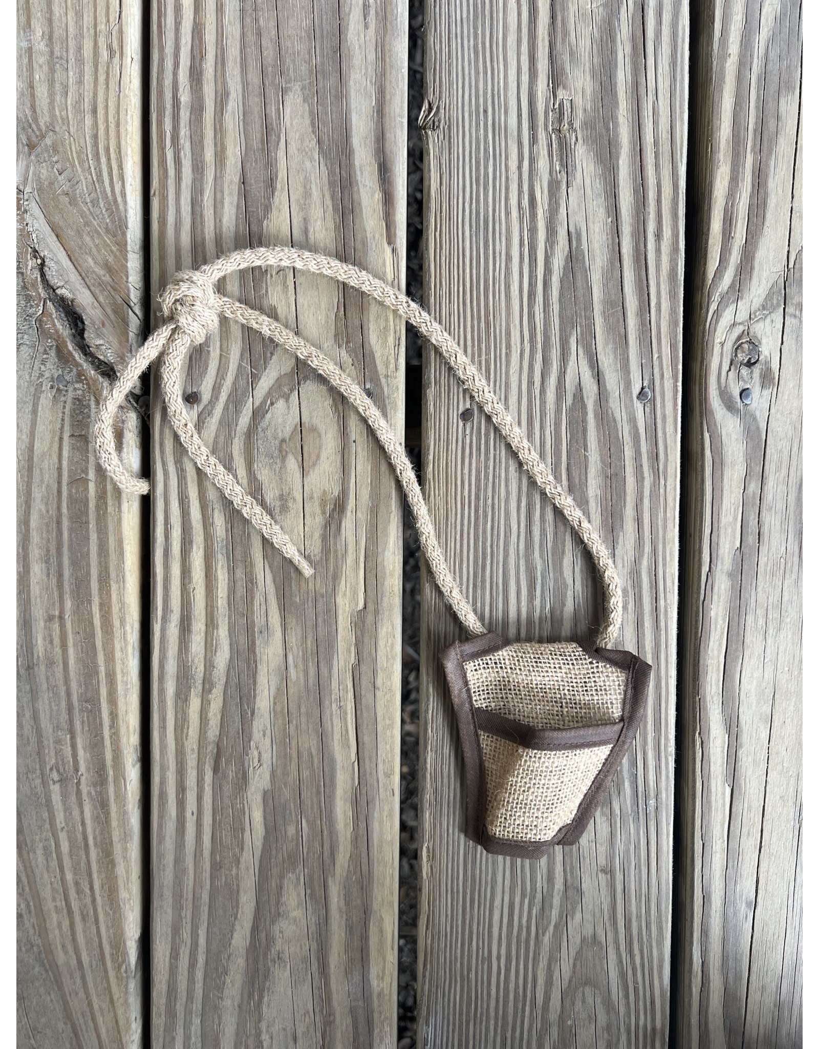 Jute Pouch for Slingshots or Daggers