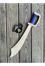 Wooden Pirate Sword with Soft Grip and Eye Patch. Local pickup only