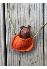Pumpkin Mouse Necklace - Fairyshadow