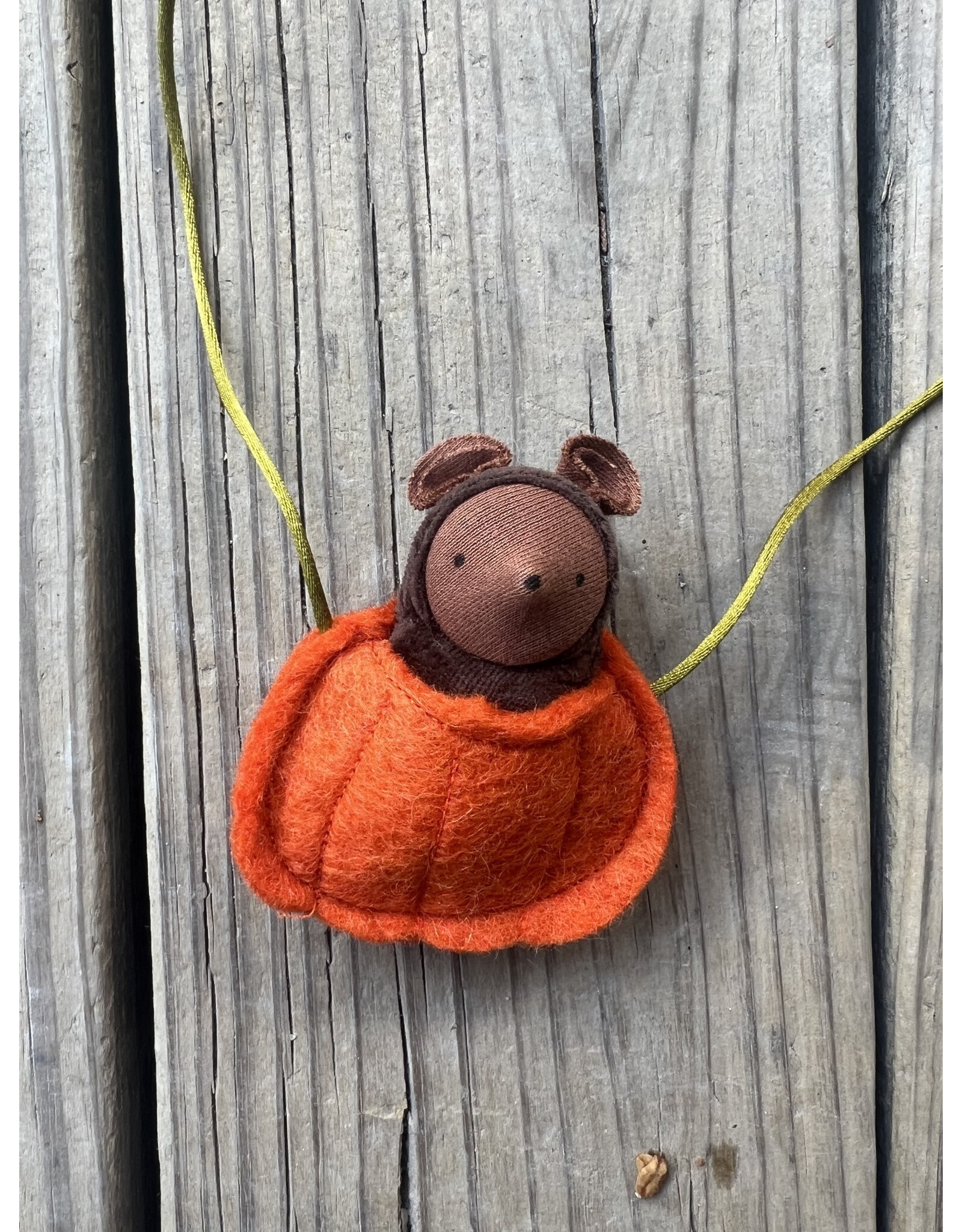 Pumpkin Mouse Necklace - Fairyshadow