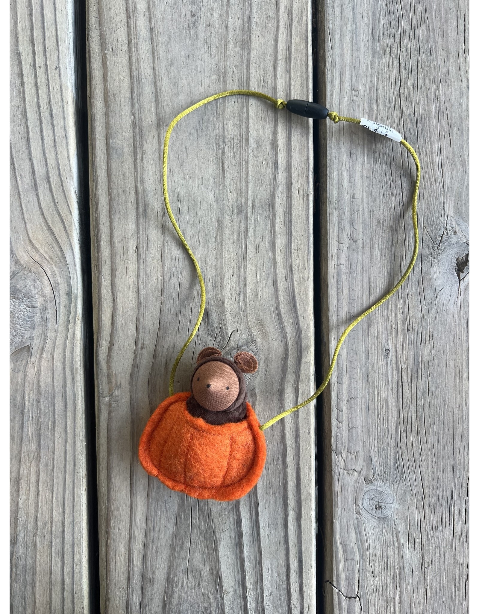Pumpkin Mouse Necklace - Fairyshadow