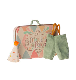 Clown Clothes in Suitcase, Little Brother. Maileg