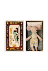 Little Brother Mouse in Matchbox, 2024. Maileg
