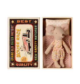 Little Sister Mouse in Matchbox. Maileg 2024
