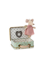 Angel Mouse in Suitcase, Little Sister. Maileg