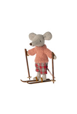 Ski and Ski Poles, Mouse. Maileg