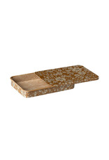 Metal Box with Sliding Lid. Blossom Ocher. Maileg