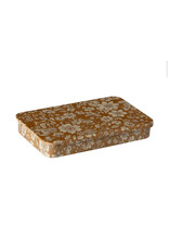 Metal Box with Sliding Lid. Blossom Ocher. Maileg