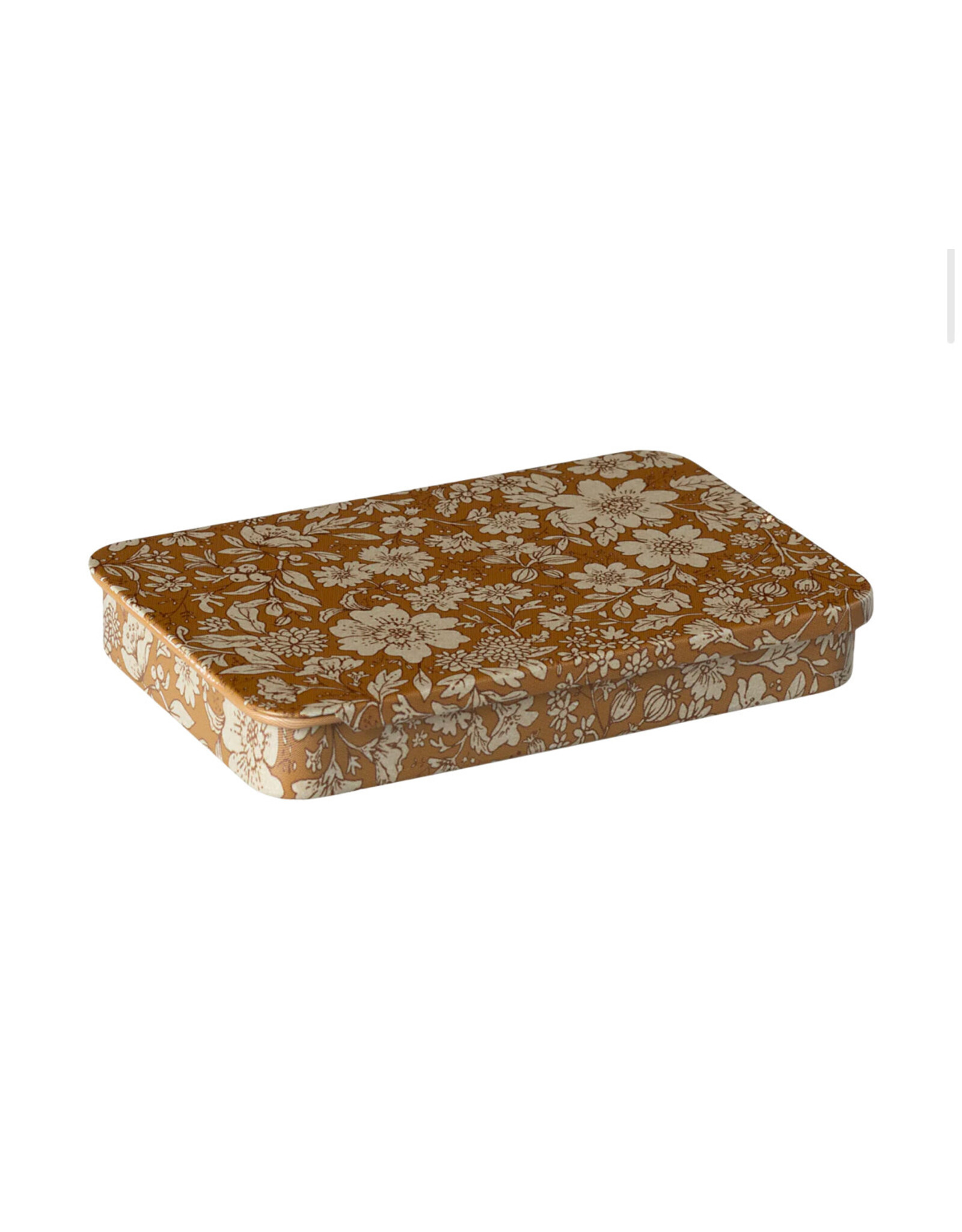 Metal Box with Sliding Lid. Blossom Ocher. Maileg