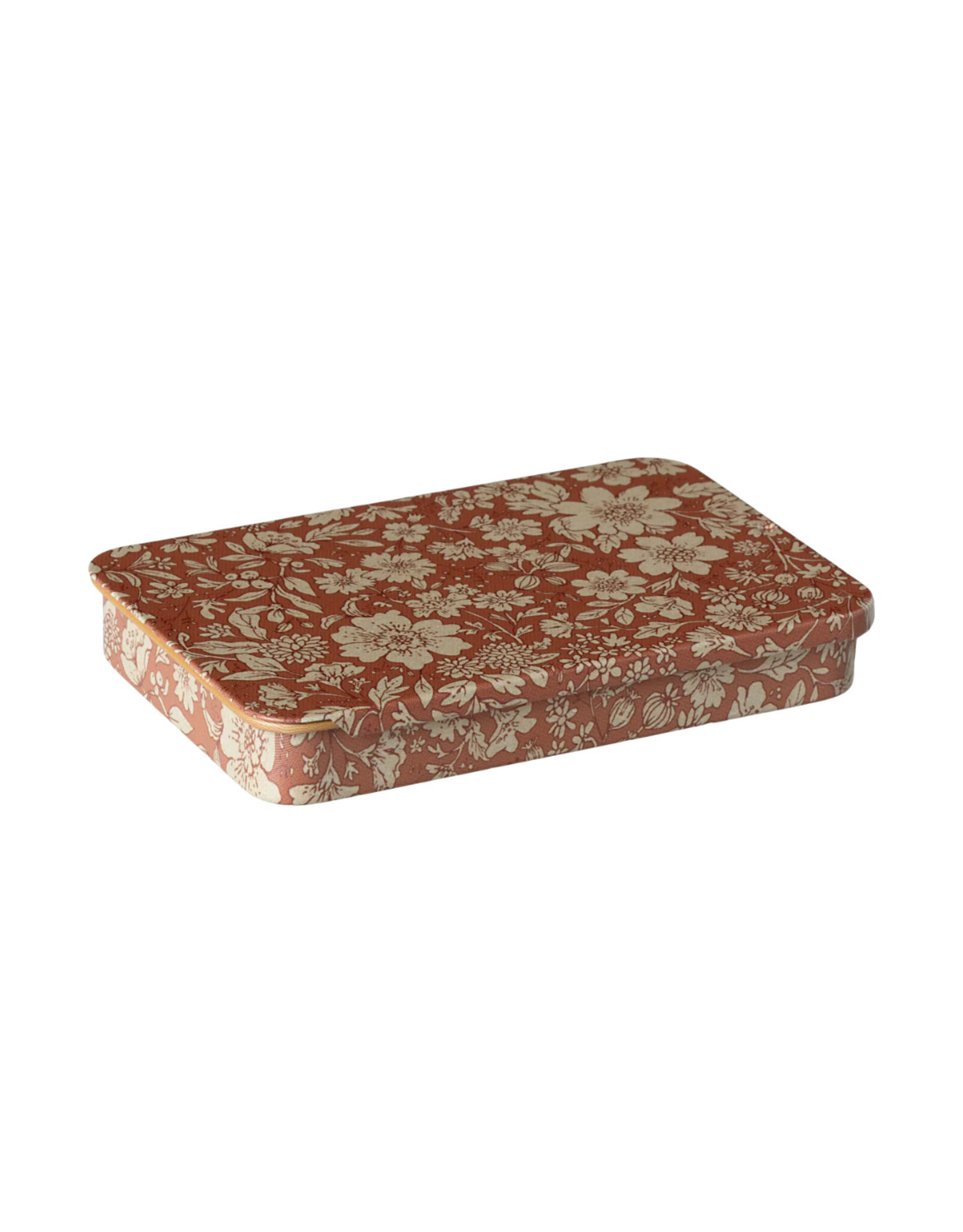 Metal Box with Sliding Lid. Blossom Heather. Maileg