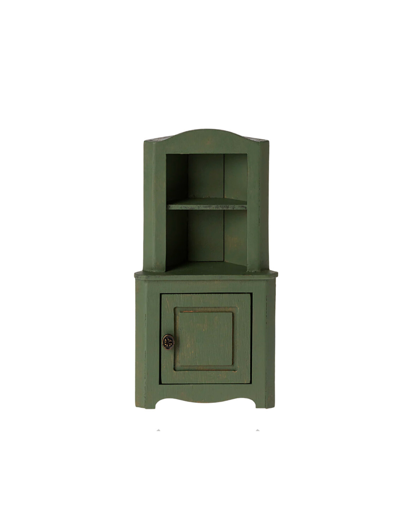 Mouse Corner Cabinet - Dark Green. Maileg