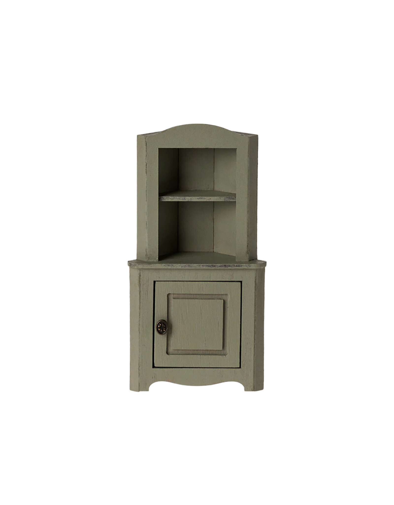 Mouse Corner Cabinet - Light Green. Maileg