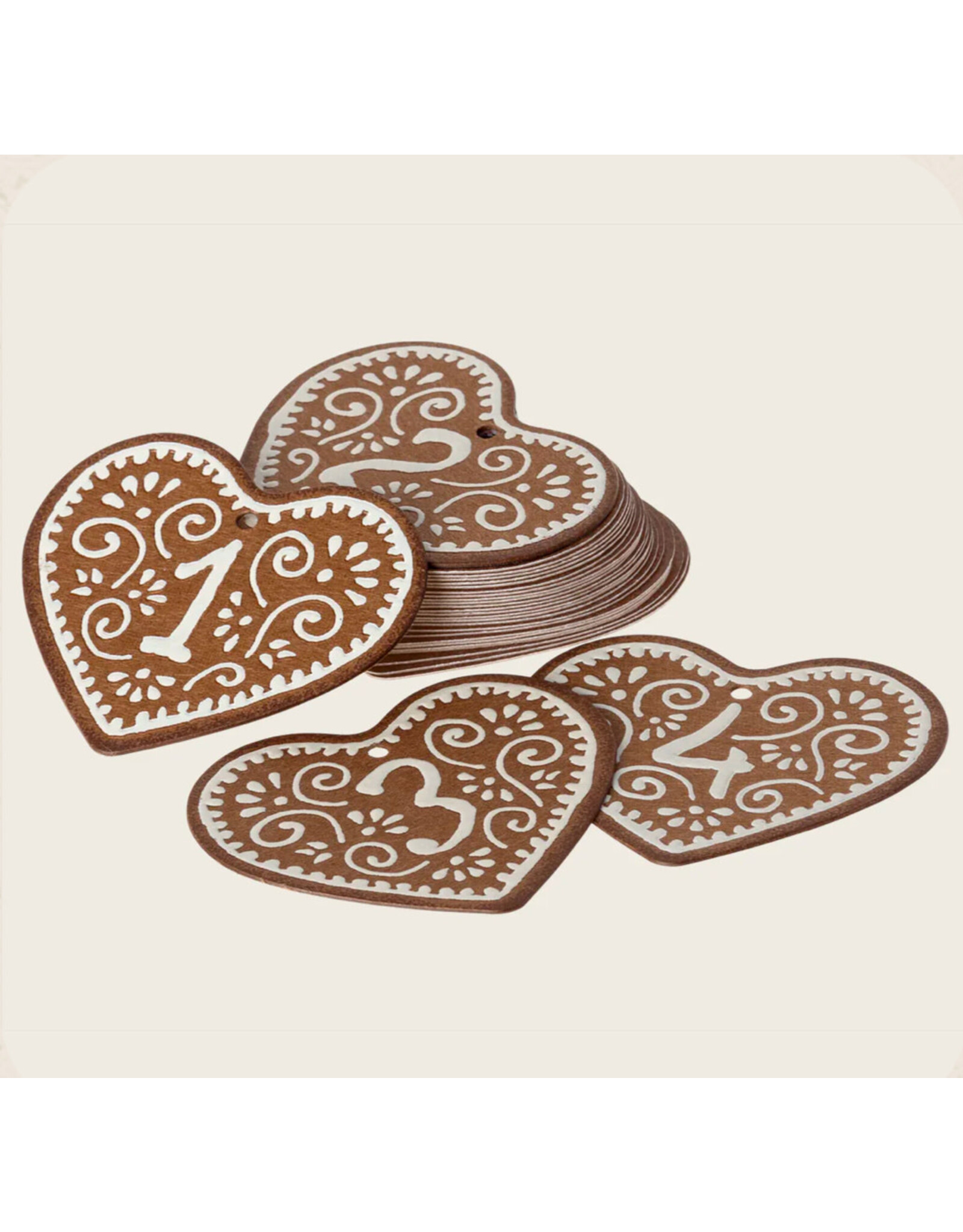 Advent Calendar Tags 1 to 24. Maileg