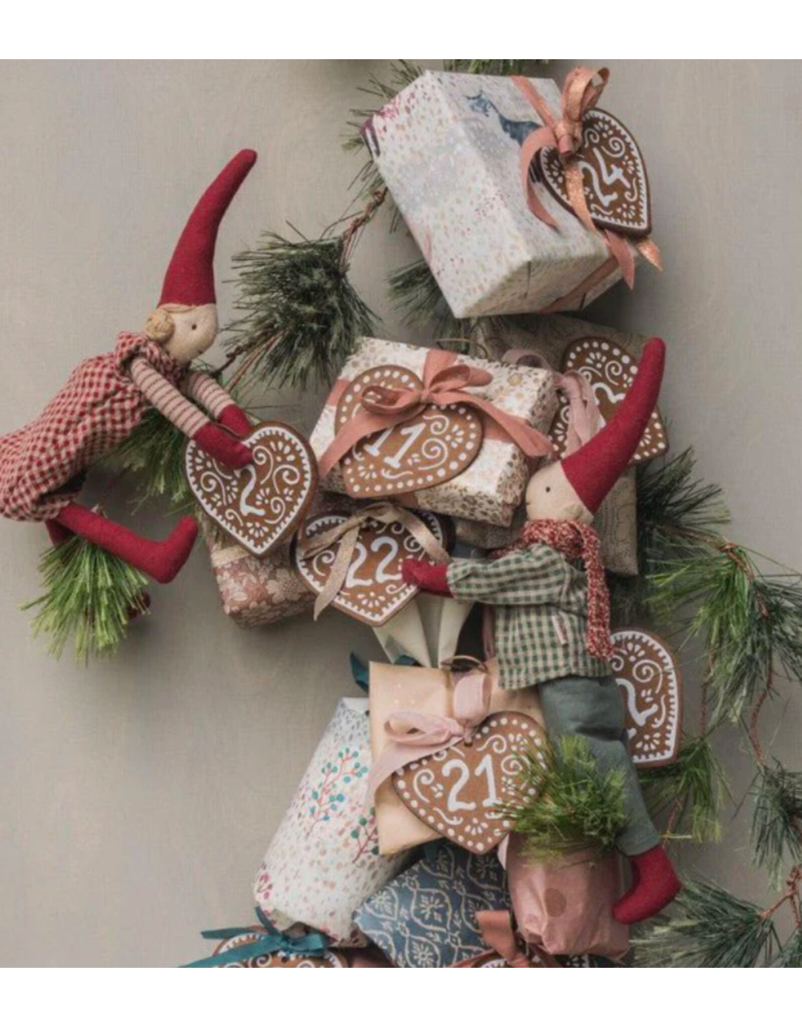Advent Calendar Tags 1 to 24. Maileg